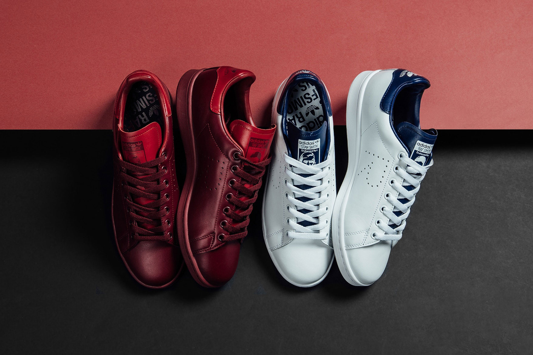 red stan smith trainers