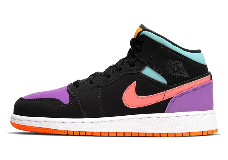 colorful air jordan 1 mid
